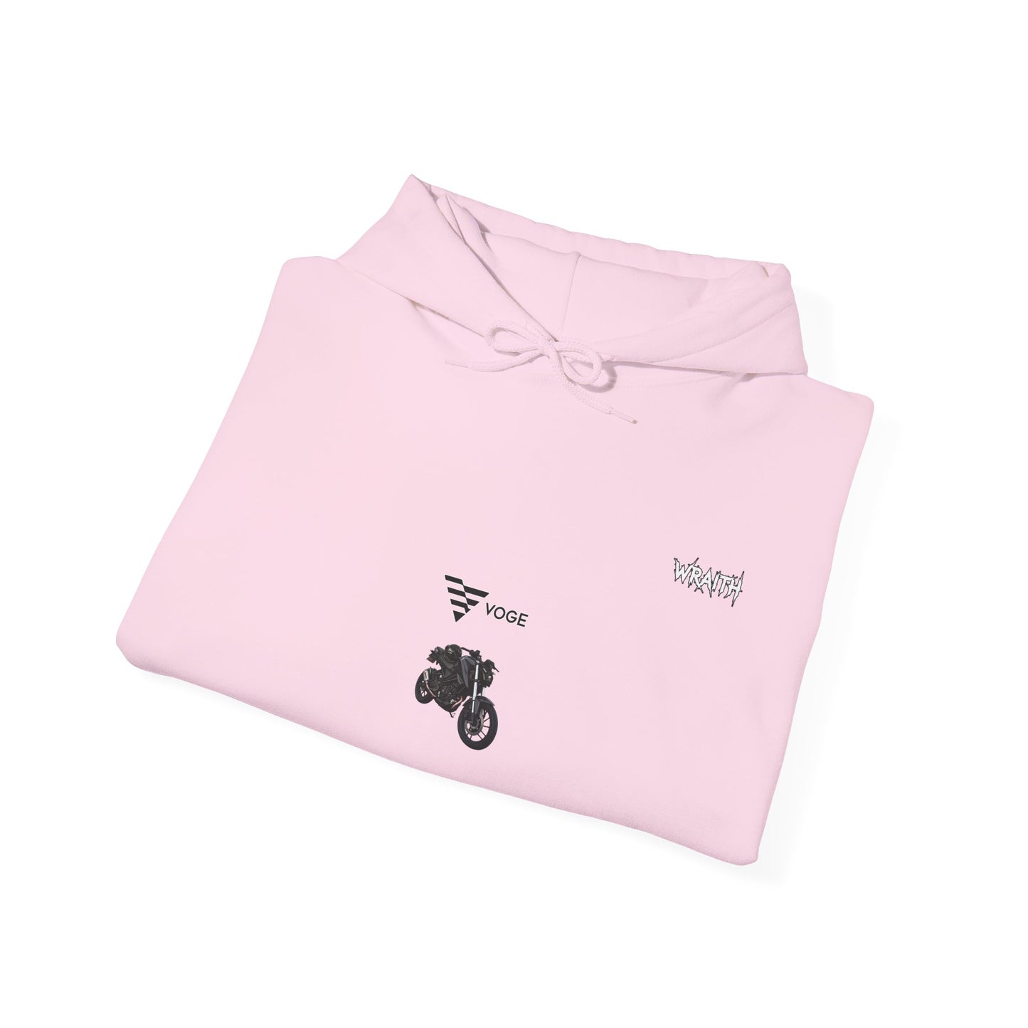 @HR125.710 Custom Hoodie — Vogue Bike Design with Rider Graphic
