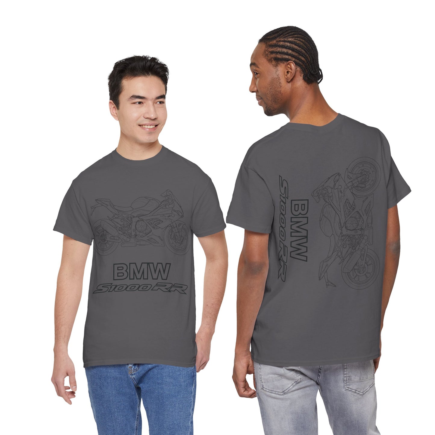 BMW S1000RR Motorcycle Tee | Sportbike Outline Graphic