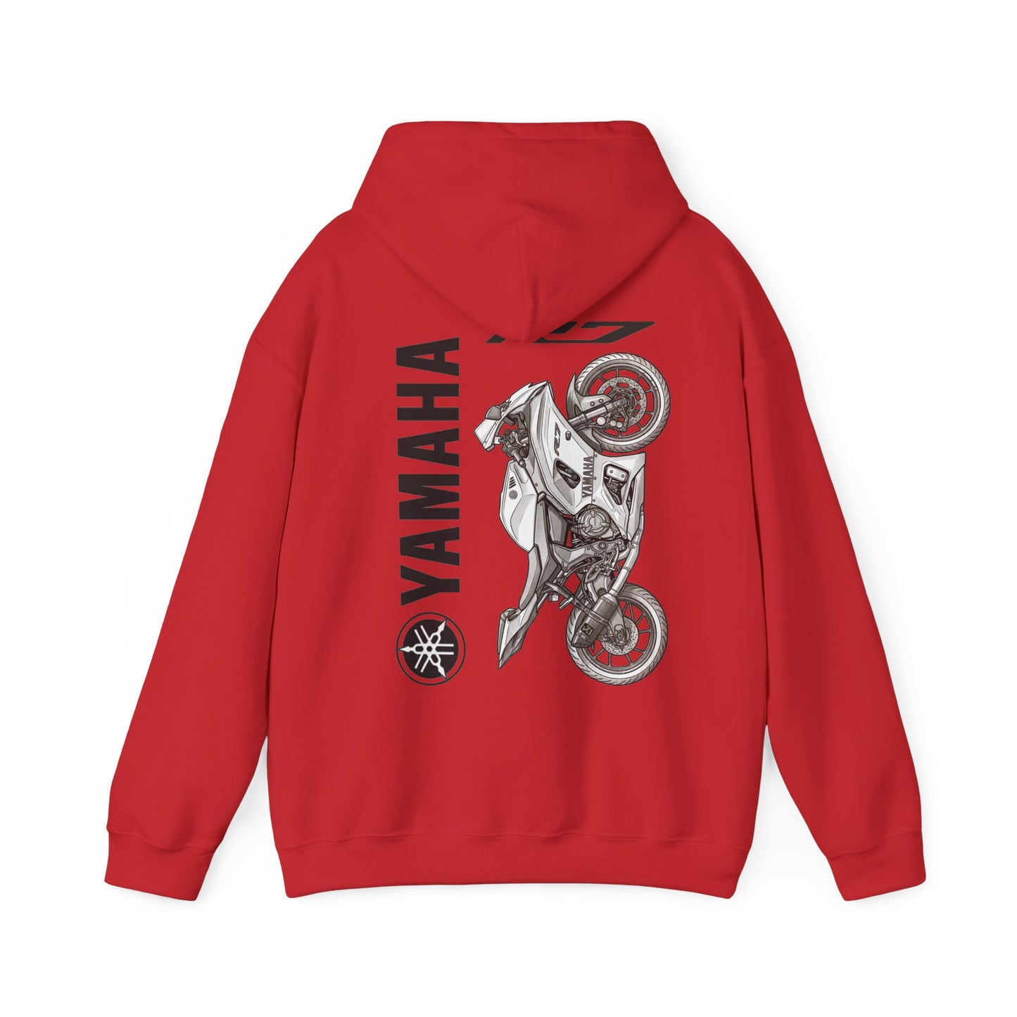 Yamaha R7 sportbike Hoodie | Yamaha logo motorcycle sweatshirt