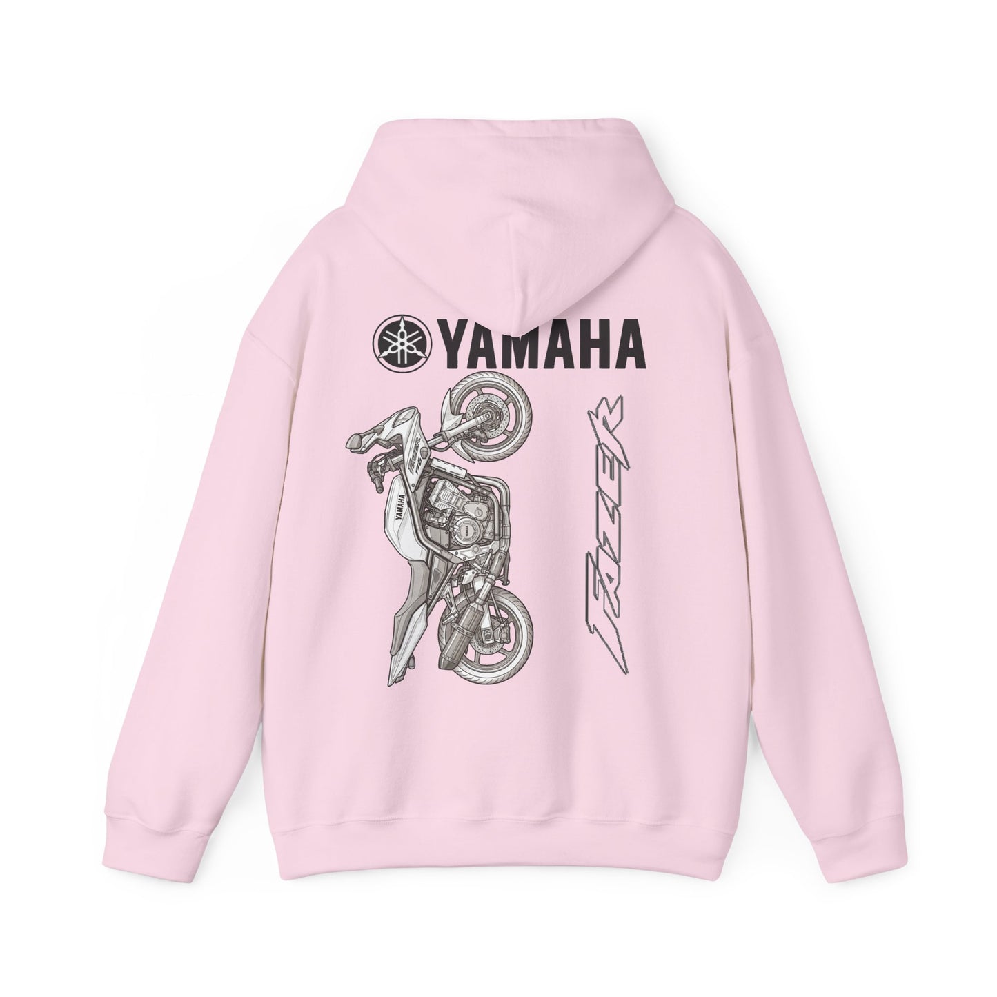 Yamaha Fazer motorcycle hoodie | Bike sketch hoodie | Motorbike pullover