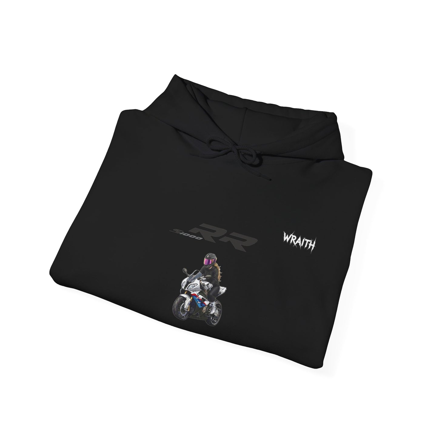 @ 𝔇𝔞𝔦𝔫𝔢𝔰𝔢𝔓𝔯𝔦𝔫𝔠𝔢𝔰𝔰 Custom BMW S1000RR Motorcycle Hoodie — Rider Graphic Hoodie with 'BMW S1000 R'