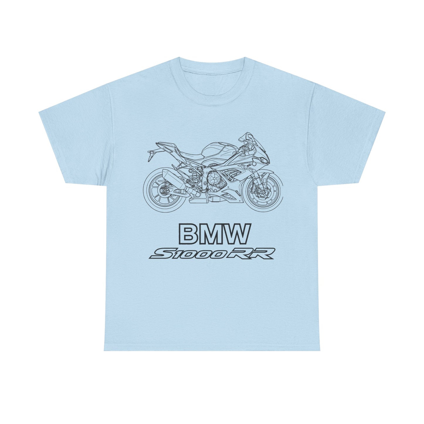 BMW S1000RR Motorcycle Tee | Sportbike Outline Graphic