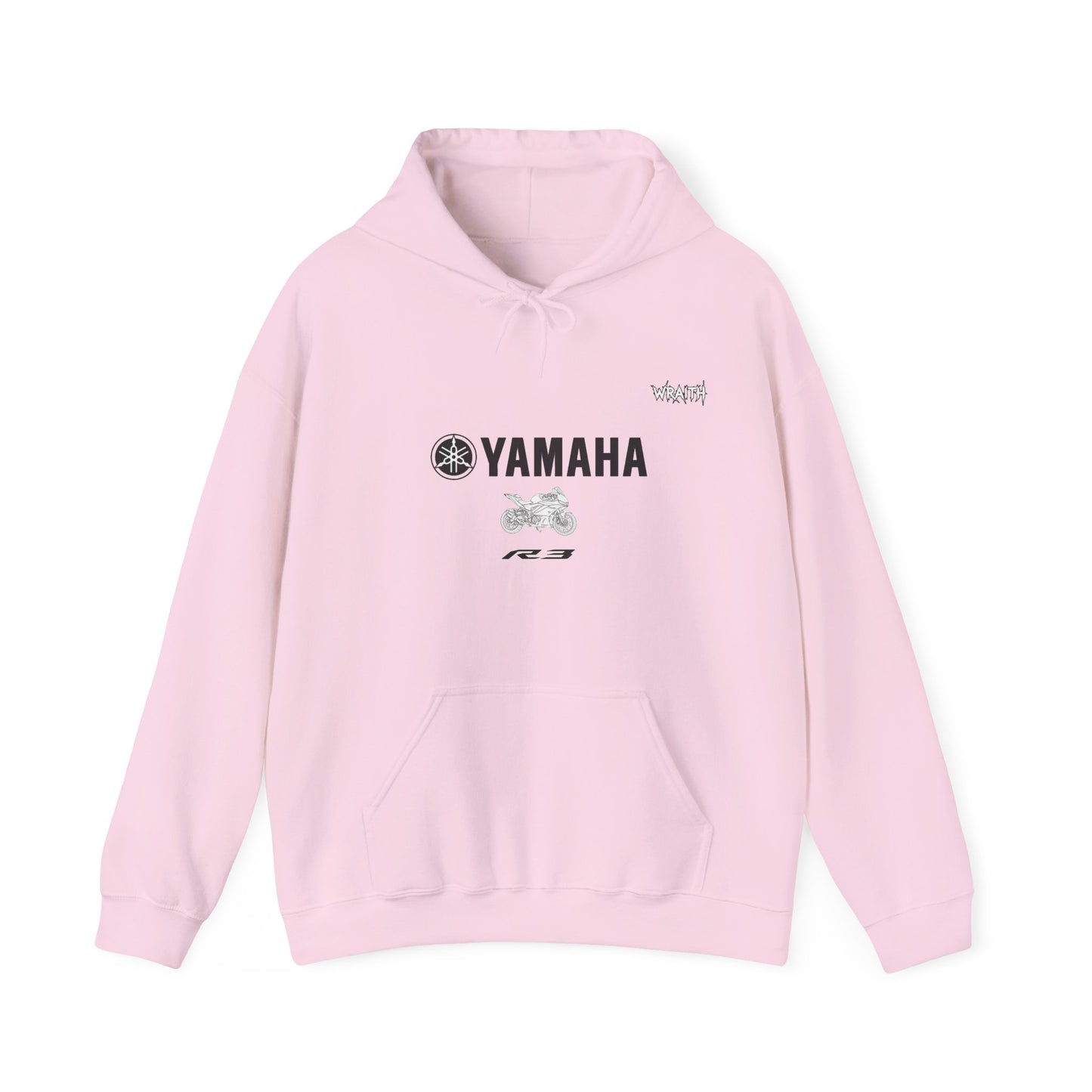 Yamaha R3 Motorcycle Hoodie — Graphic Rider Sweatshirt