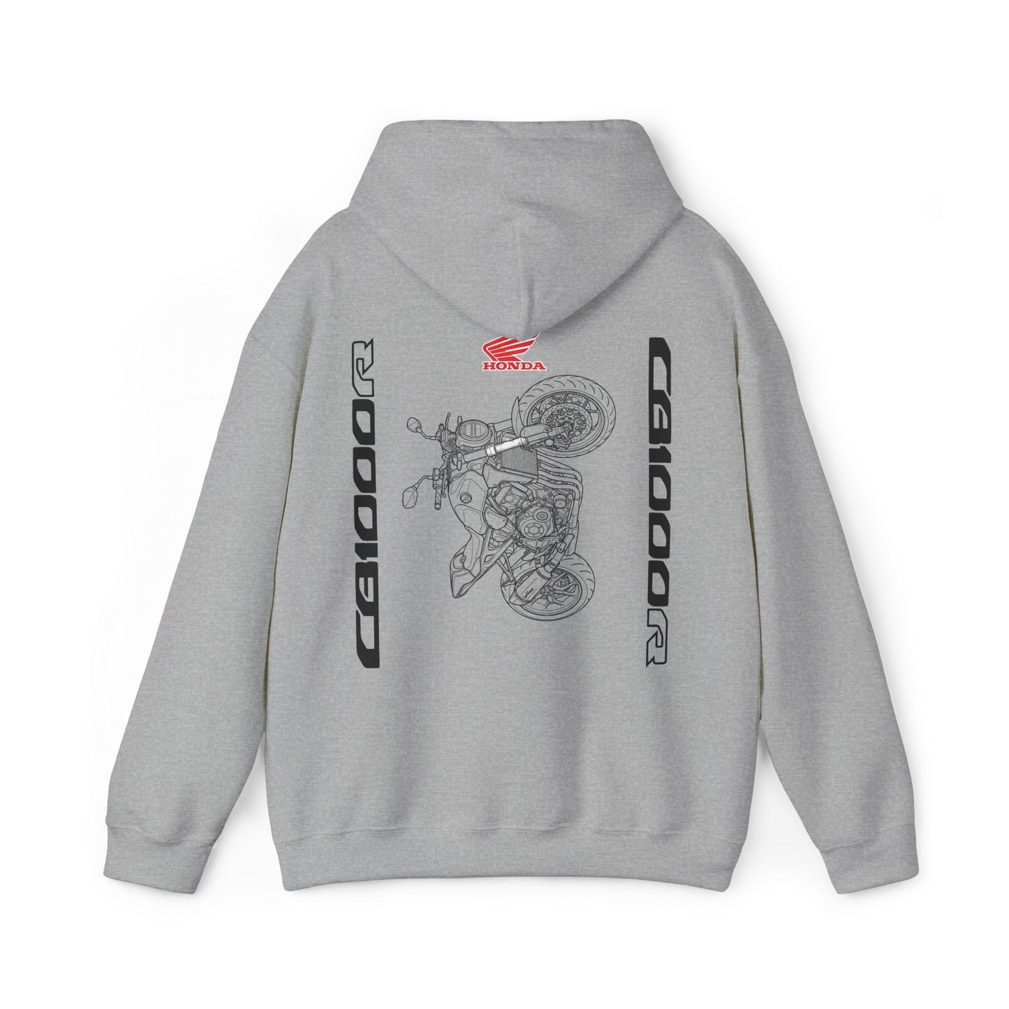 CB1000R Motorcycle Hoodie | Honda CB1000R Sketch Graphic