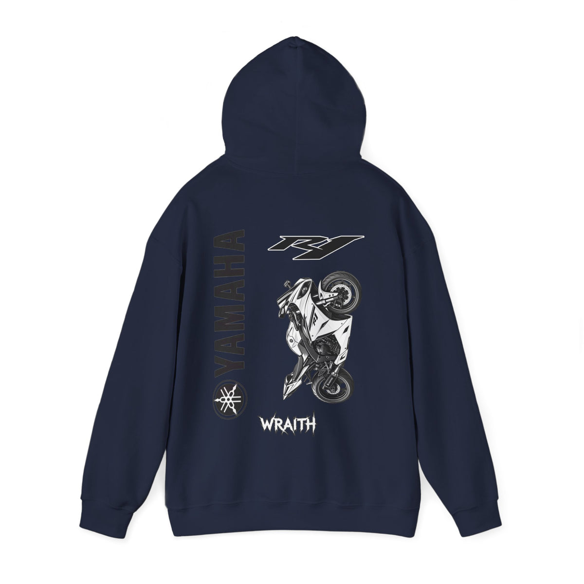 Yamaha R1 Big Bang Graphic Hoodie —  Motorcycle Pullover