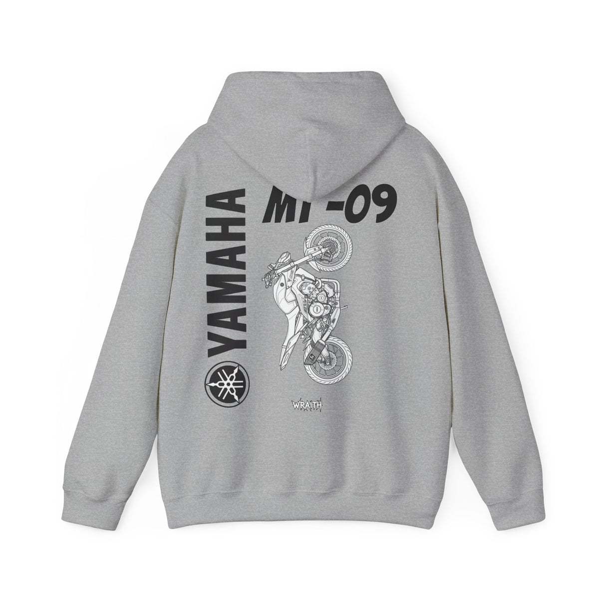 Yamaha MT-09 Motorcycle Hoodie —