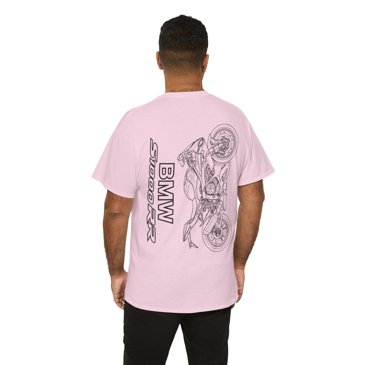 BMW S1000RR Motorcycle Tee | Sportbike Outline Graphic