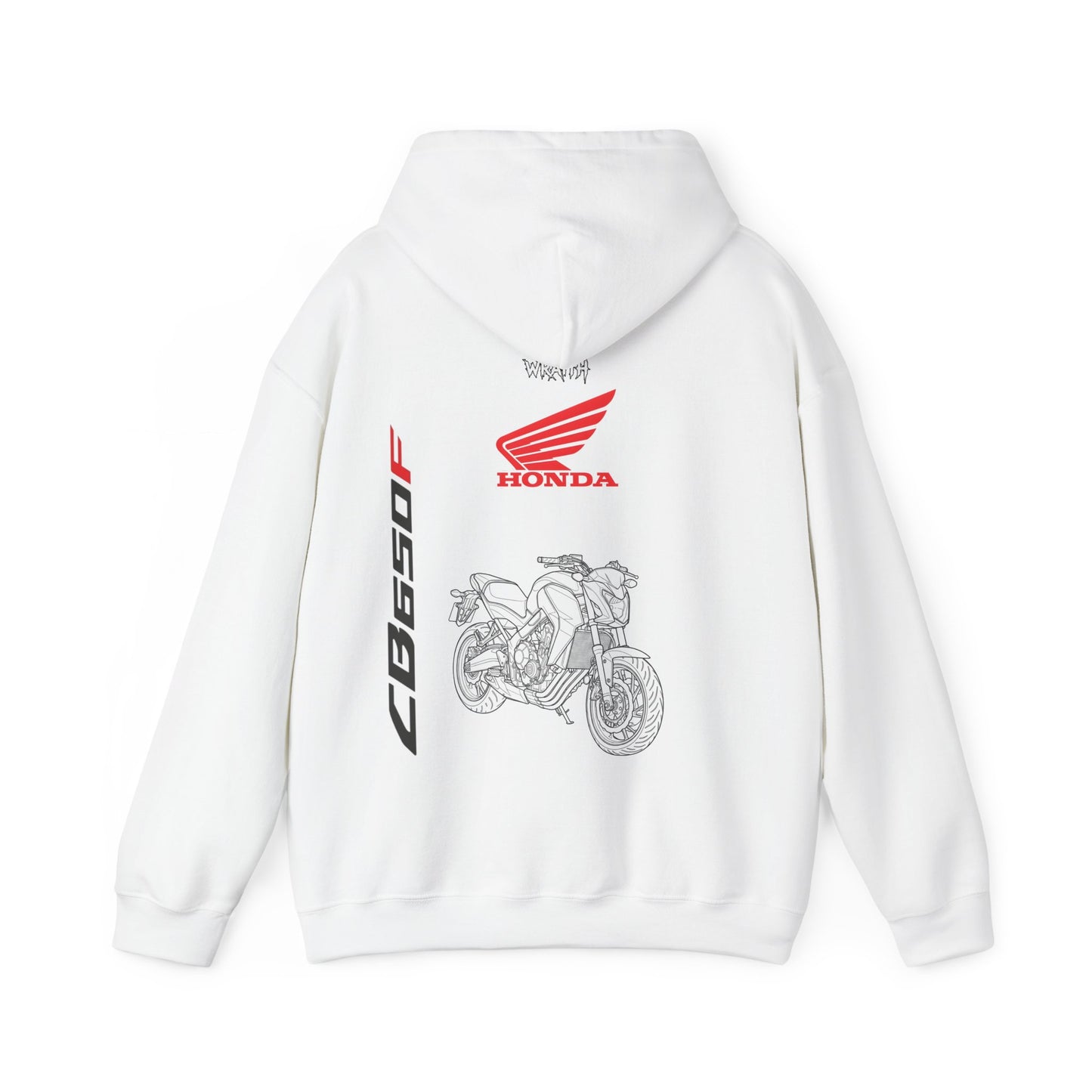 Honda CB650F Motorcycle Hoodie — Retro Bike Graphic Pullover