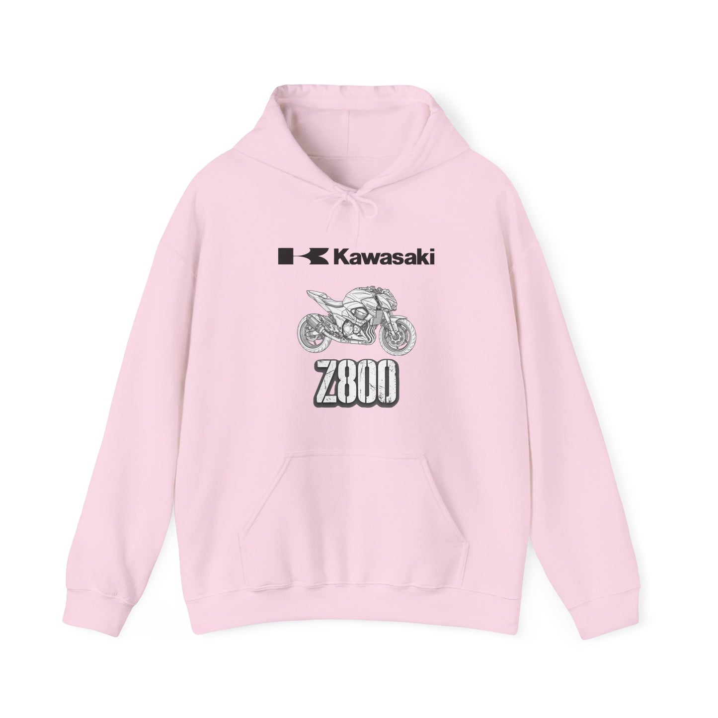 Kawasaki Z800 Motorcycle Hoodie | Z800 Sportbike Graphic
