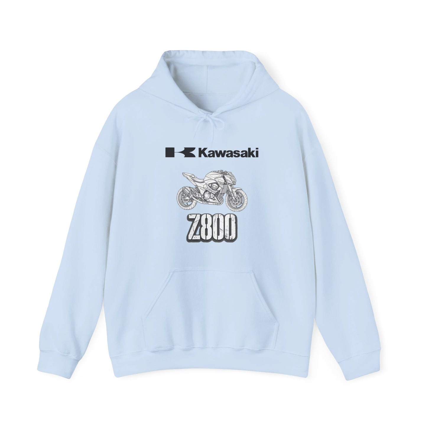 Kawasaki Z800 Motorcycle Hoodie | Z800 Sportbike Graphic