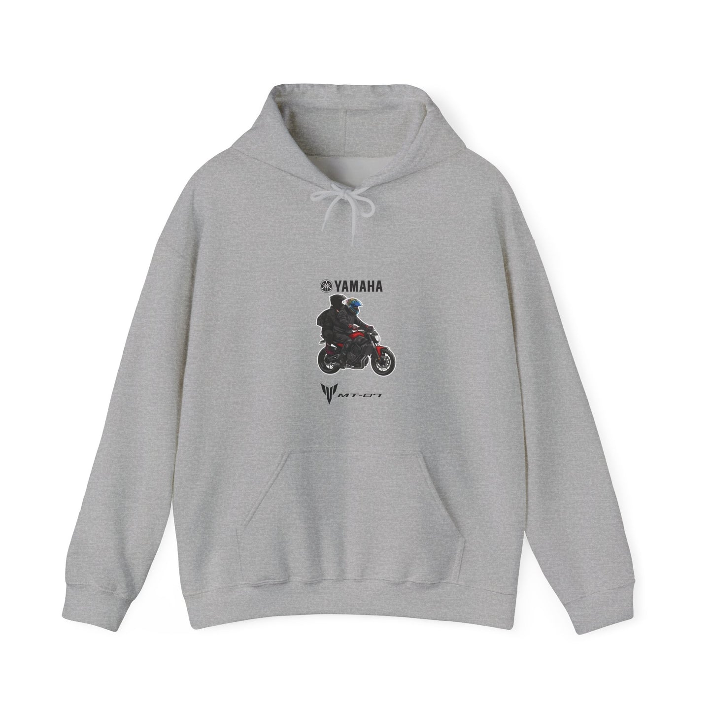 Yamaha MT-07 Rider Hoodie — MT07 RC125 Motorcycle Graphic Sweatshirt