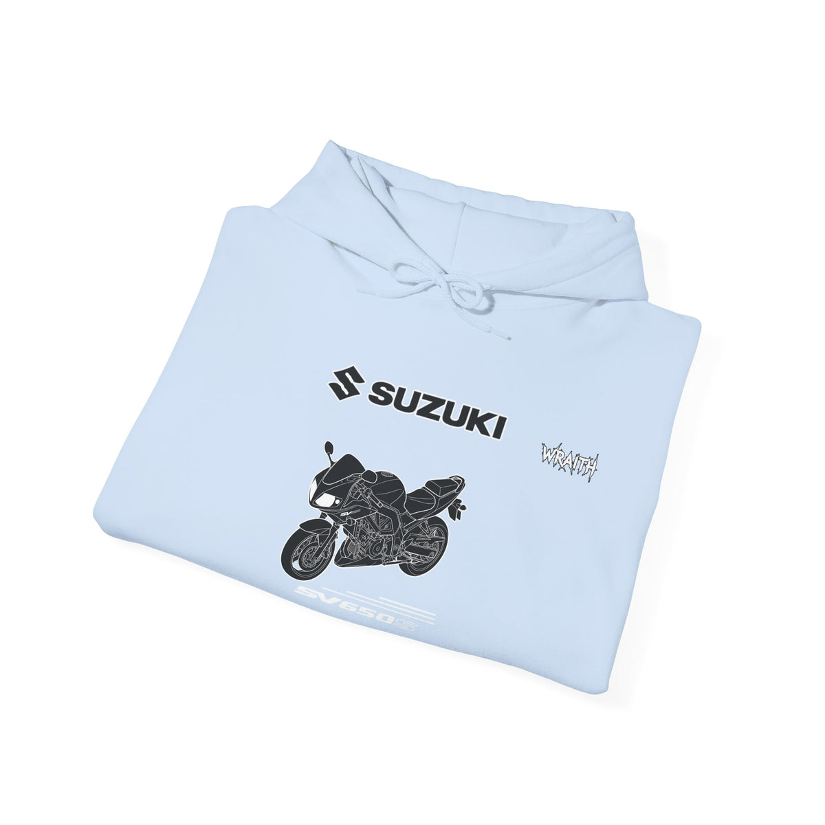 Suzuki Wraith SV650s  Motorcycle Hoodie — Vintage Sportbike Pullover
