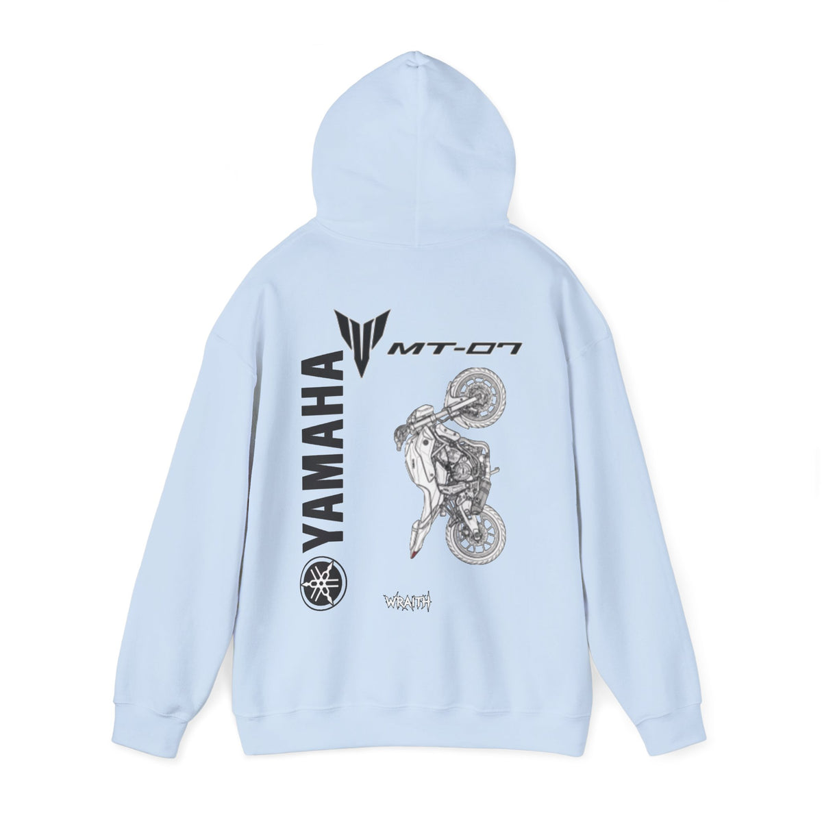 Yamaha MT-07 Motorcycle Hoodie Pullover
