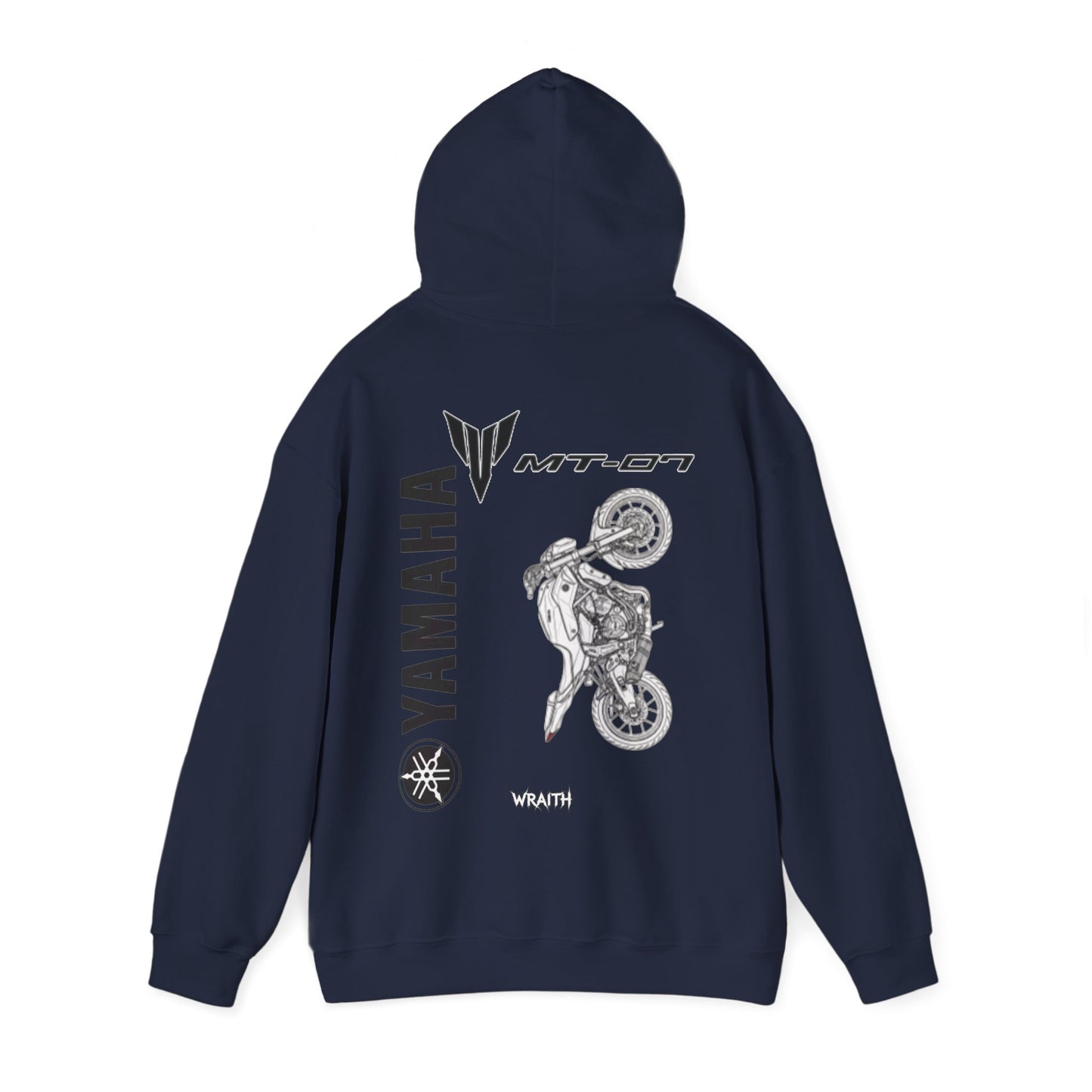Yamaha MT-07 Motorcycle Hoodie Pullover