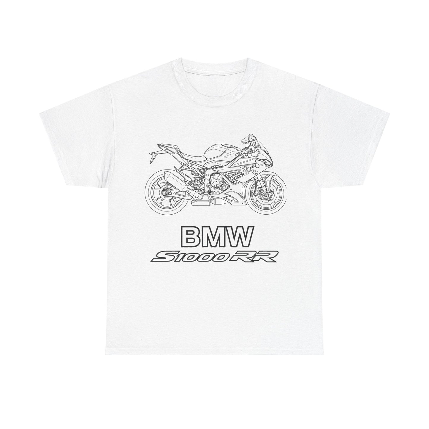 BMW S1000RR Motorcycle Tee | Sportbike Outline Graphic