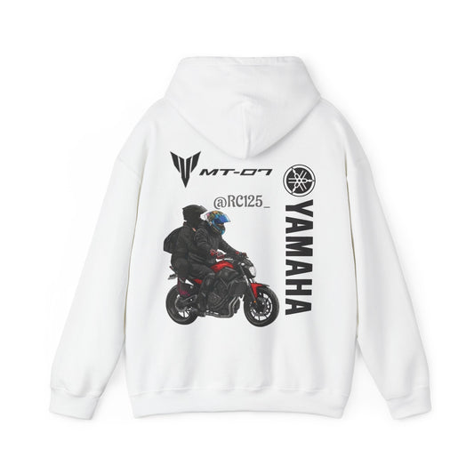 Yamaha MT-07 Rider Hoodie — MT07 RC125 Motorcycle Graphic Sweatshirt