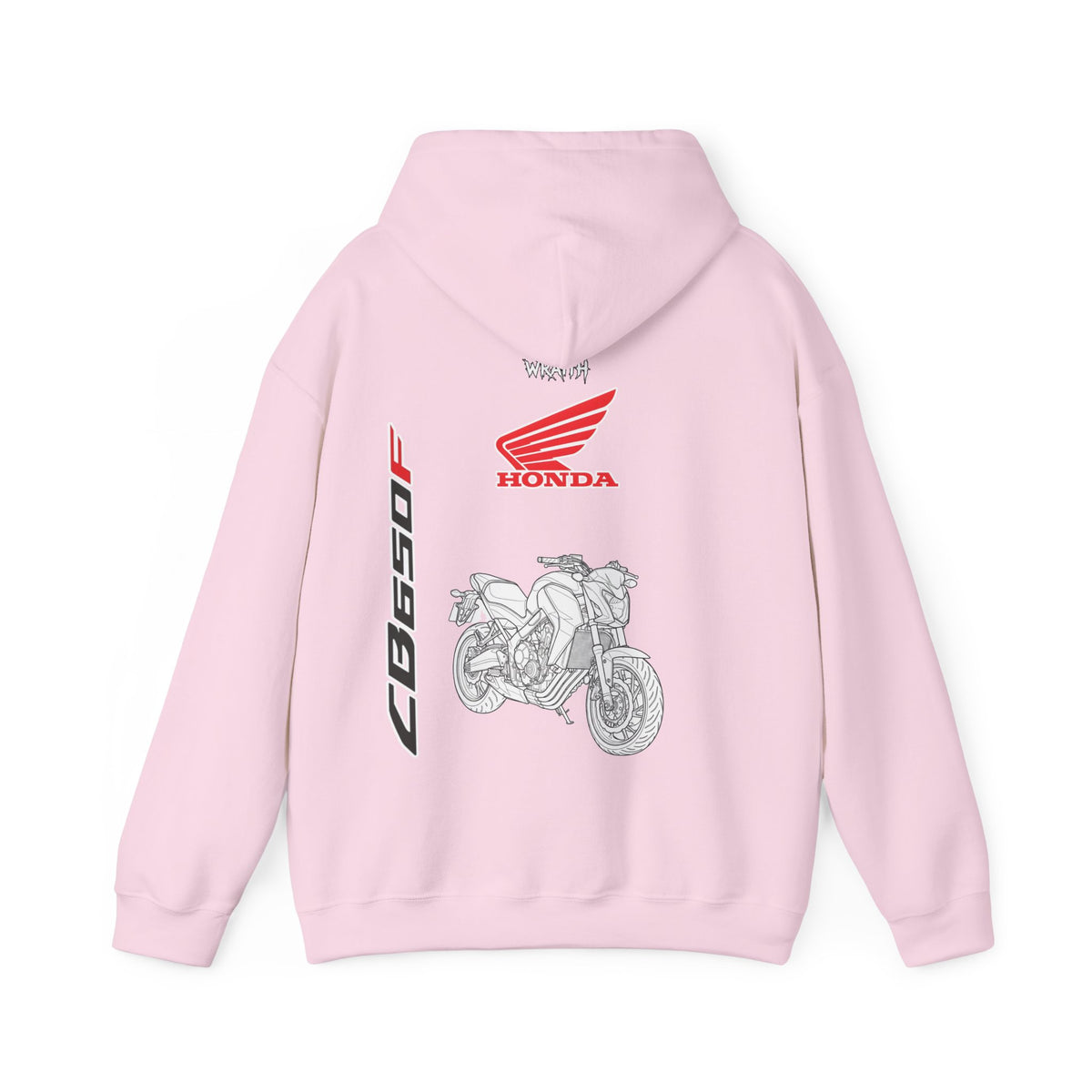 Honda CB650F Motorcycle Hoodie — Retro Bike Graphic Pullover