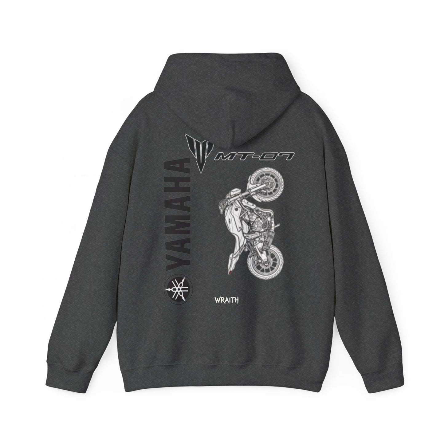 Yamaha MT-07 Motorcycle Hoodie Pullover