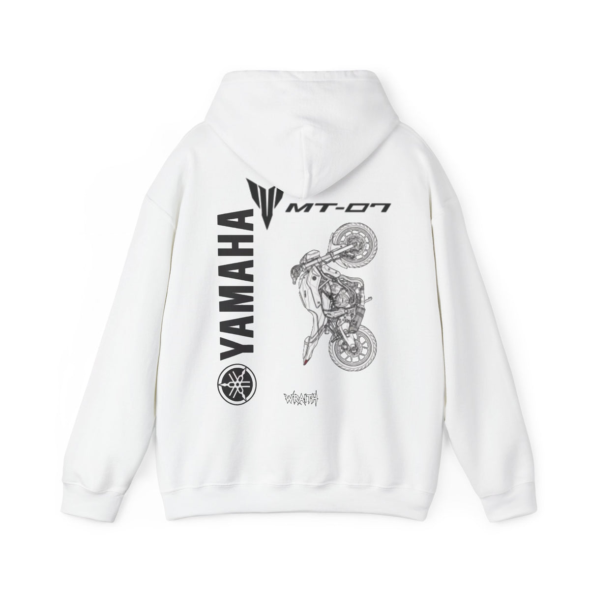Yamaha MT-07 Motorcycle Hoodie Pullover