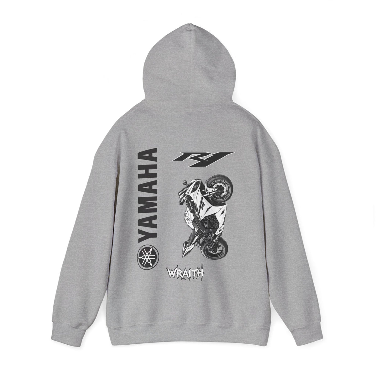 Yamaha R1 Big Bang Graphic Hoodie —  Motorcycle Pullover