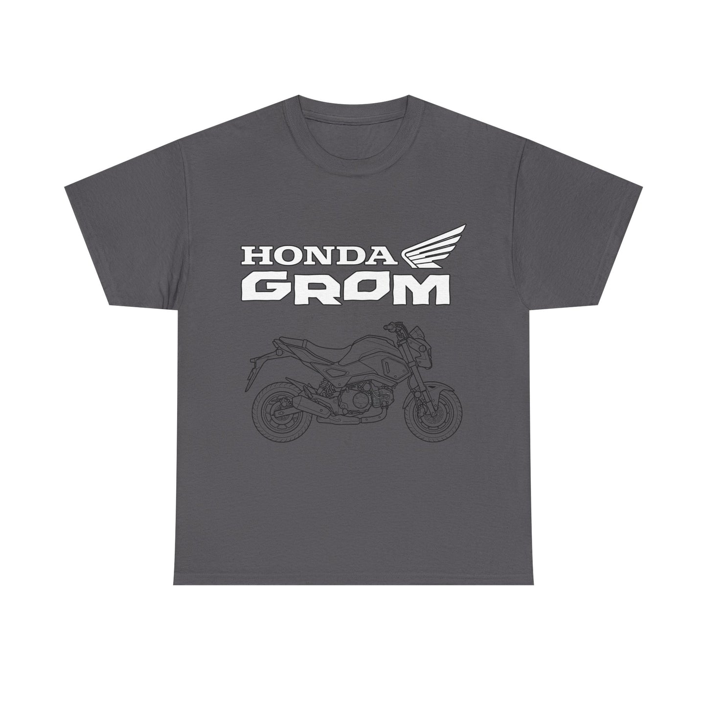Honda Grom Motorcycle Tee | Grom Bike Illustration