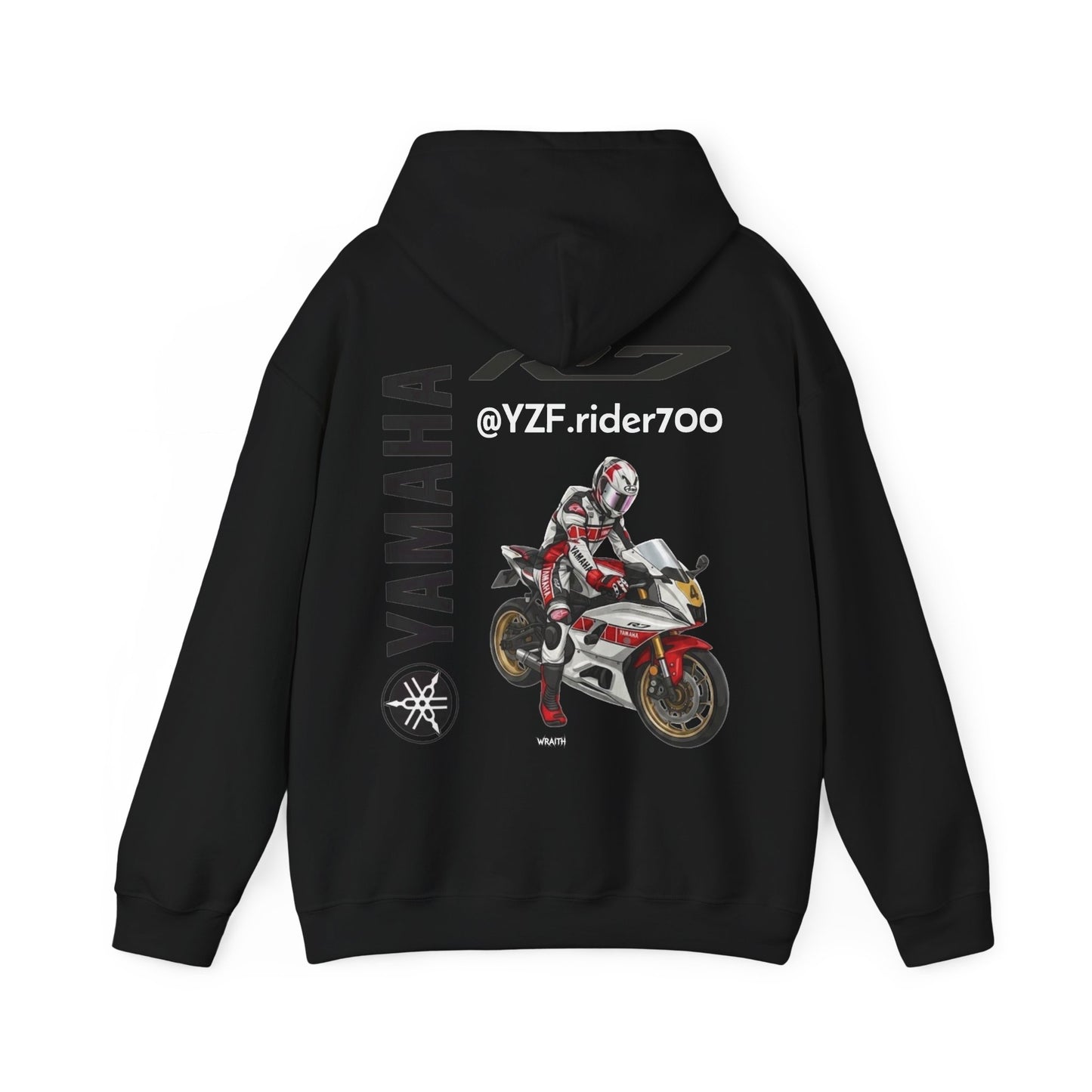 @yzf.rider700 Yamaha R7 Motorcycle Hoodie