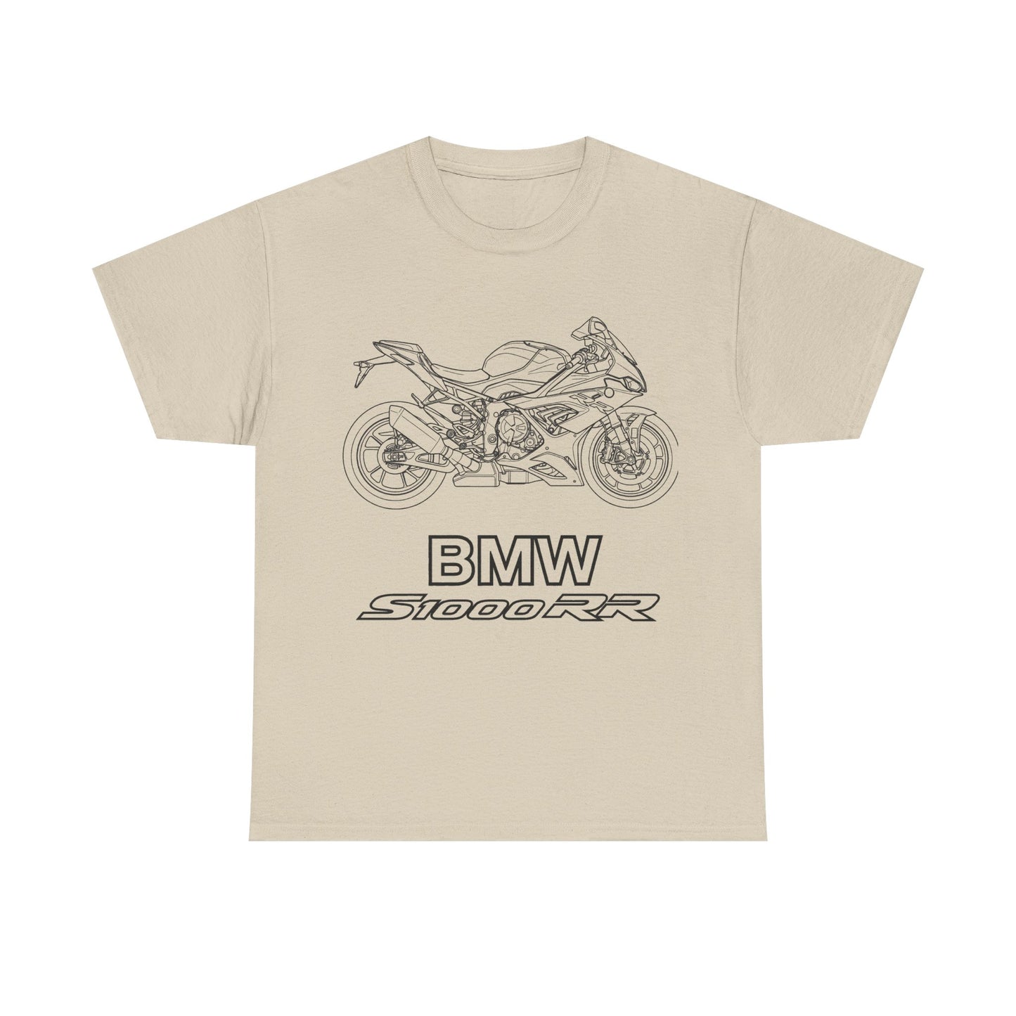 BMW S1000RR Motorcycle Tee | Sportbike Outline Graphic