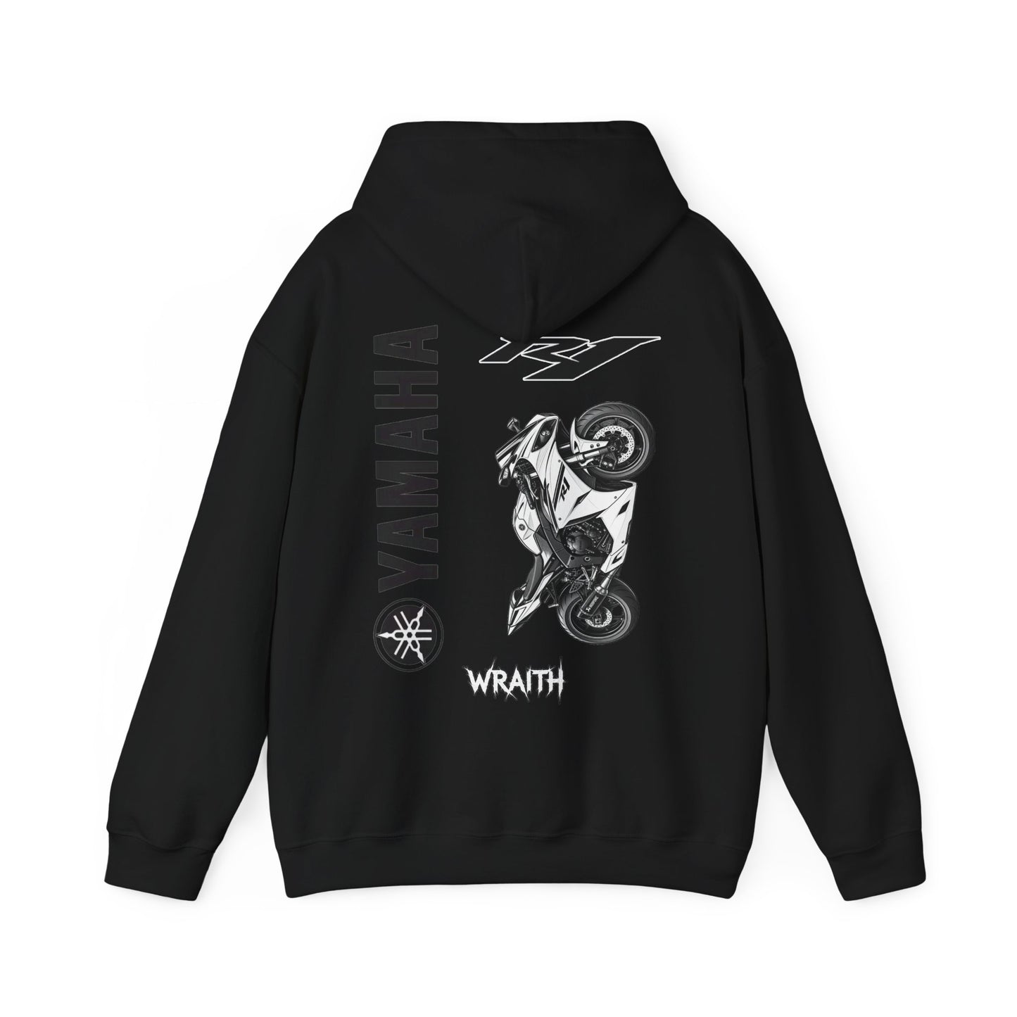 Yamaha R1 Big Bang Graphic Hoodie —  Motorcycle Pullover