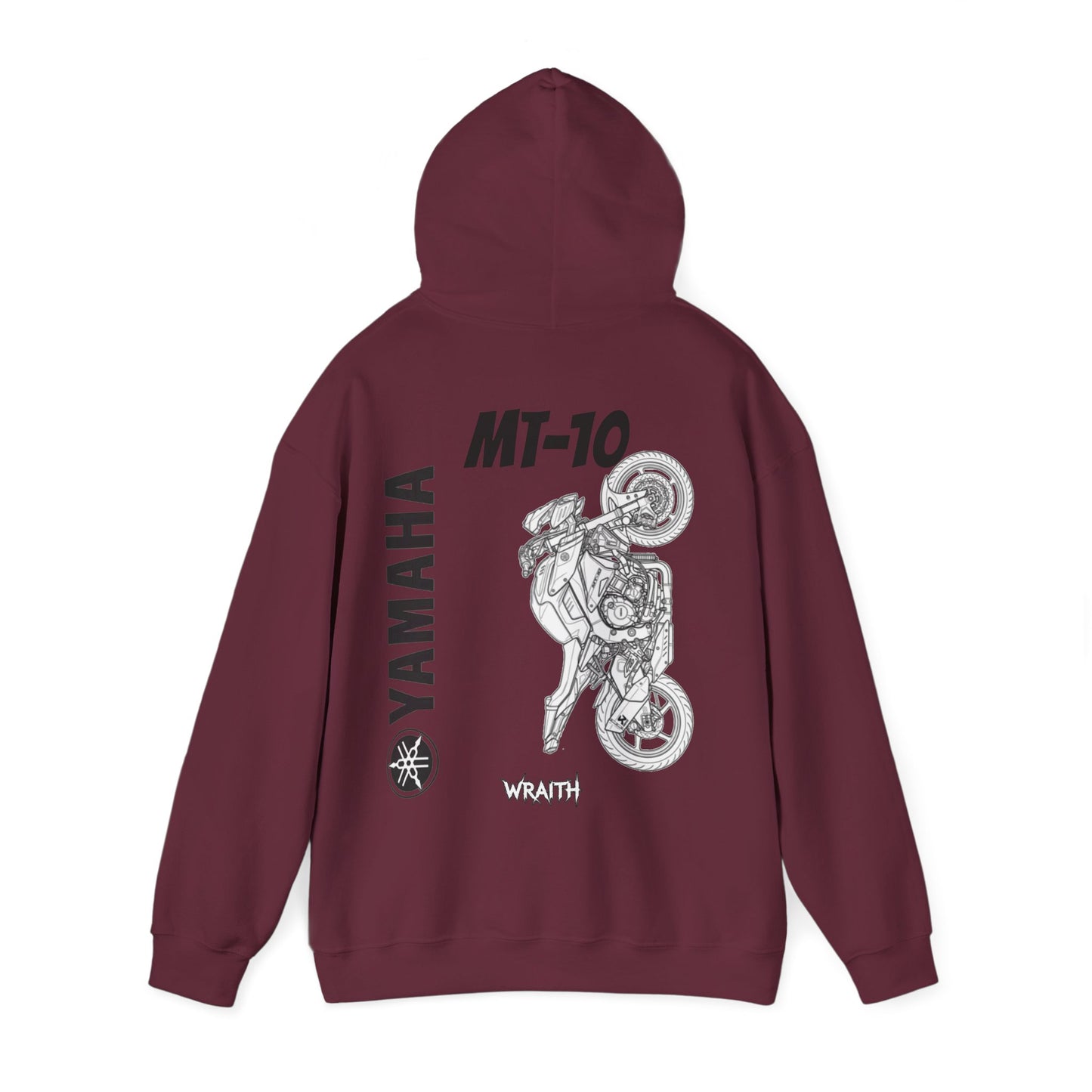 Yamaha MT-10 Motorcycle Graphic Hoodie