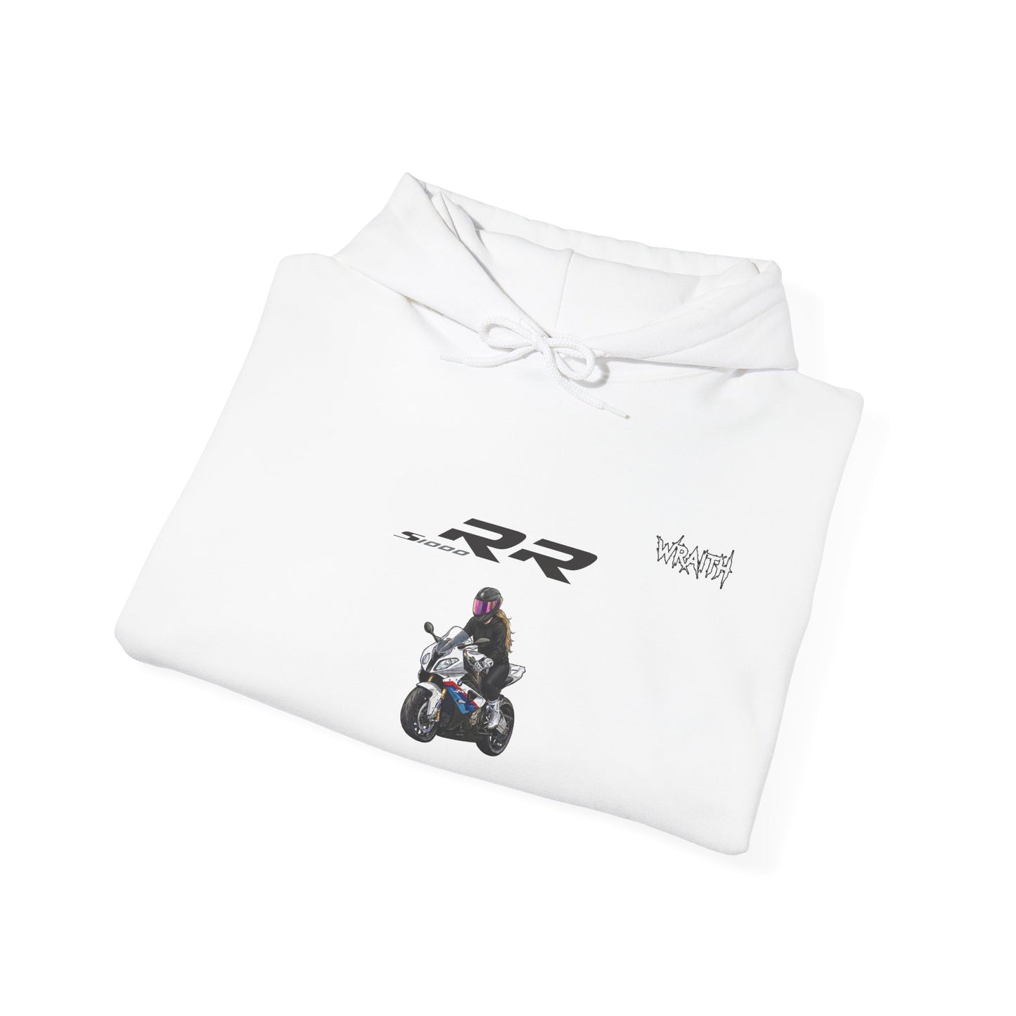@ 𝔇𝔞𝔦𝔫𝔢𝔰𝔢𝔓𝔯𝔦𝔫𝔠𝔢𝔰𝔰  Custom BMW S1000RR   Motorcycle Hoodie — Rider Graphic Hoodie with 'BMW S1000 R'