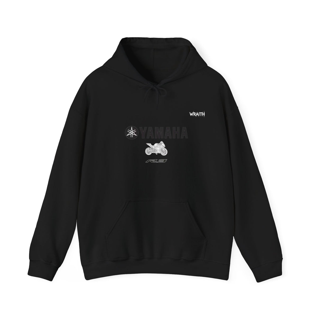 Yamaha R3 Motorcycle Hoodie — Graphic Rider Sweatshirt