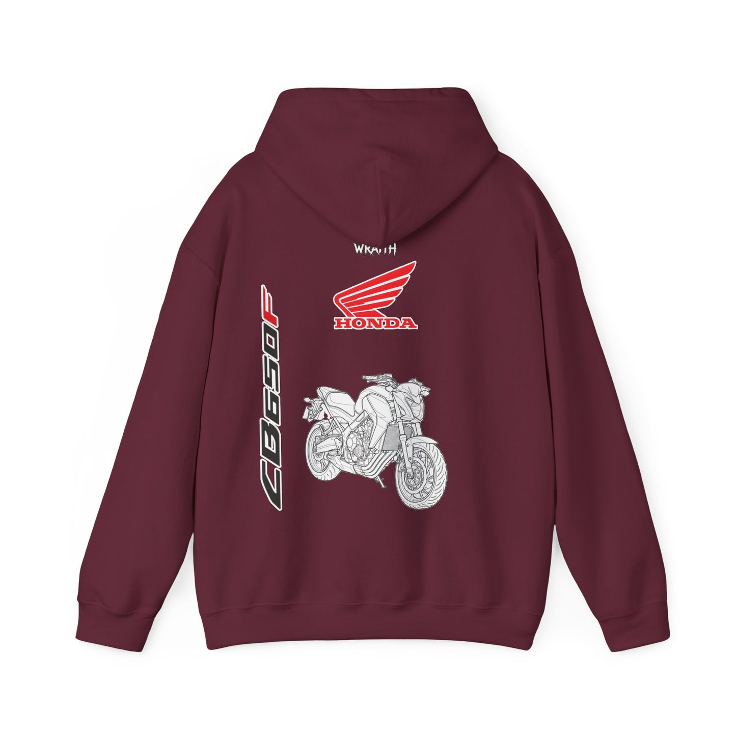 Honda CB650F Motorcycle Hoodie — Retro Bike Graphic Pullover