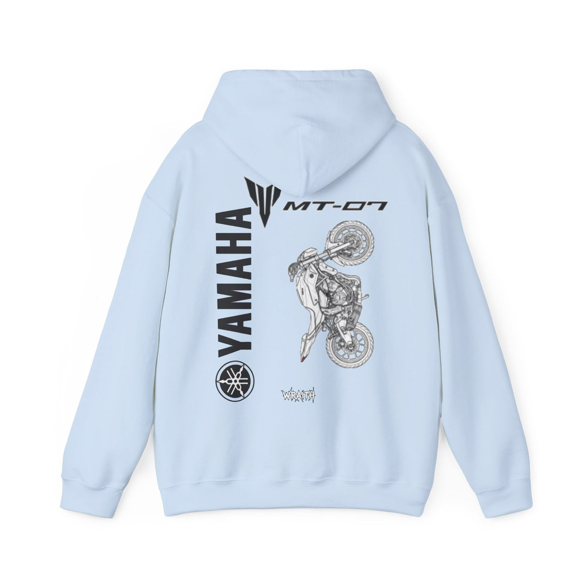 Yamaha MT-07 Motorcycle Hoodie Pullover