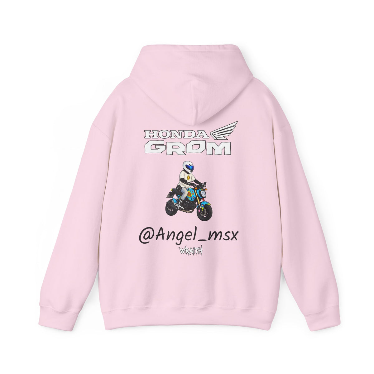 Honda Grom Hoodie — @Angel_msx Motorcycle Graphic Pullover