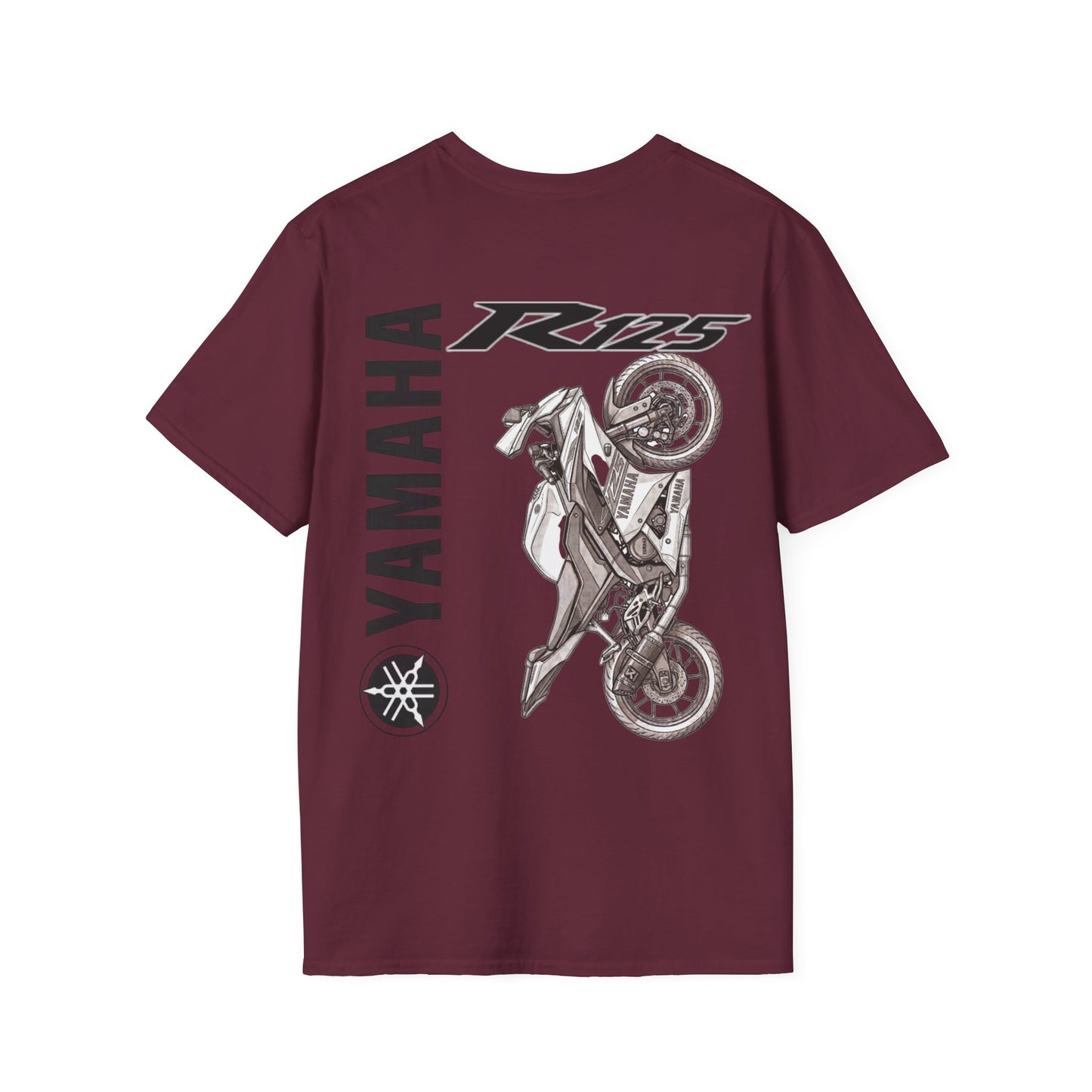 Yamaha R125 Motorcycle T-Shirt | Sportbike Logo Tee