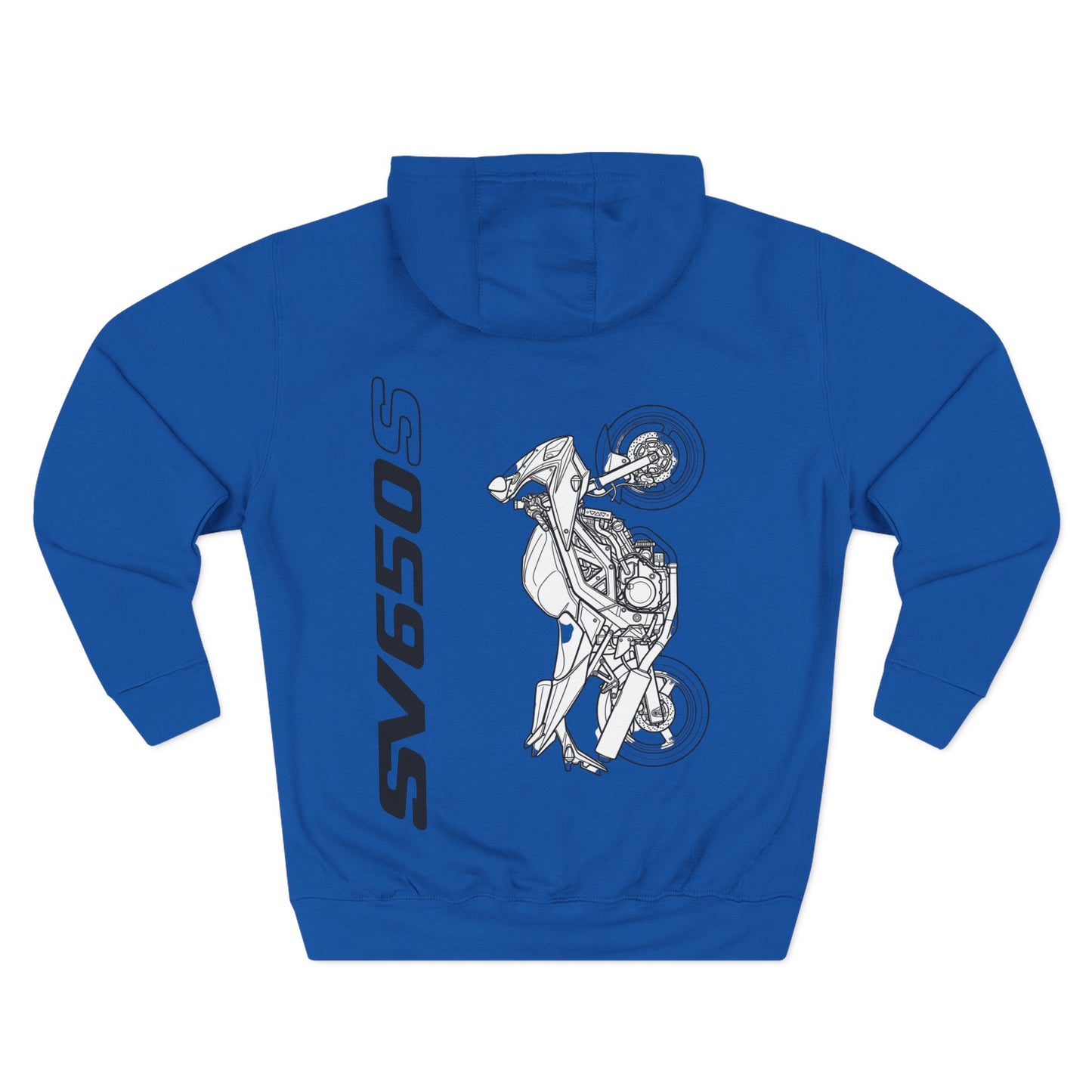 SV650S Motorcycle Hoodie | SV650 sportbike graphic sweatshirt
