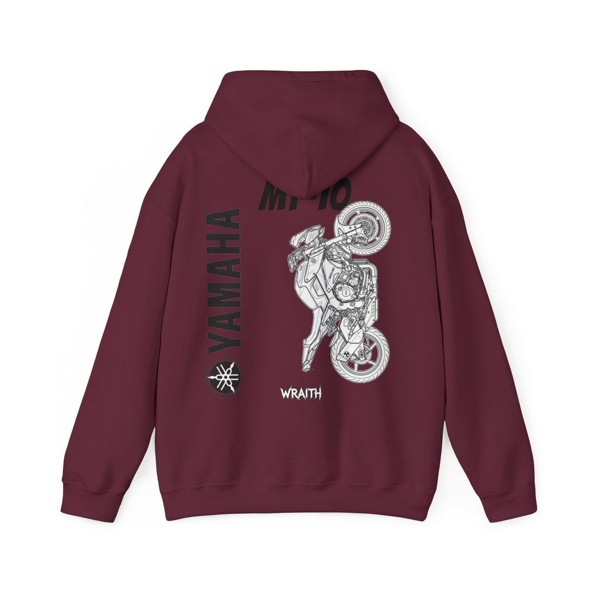 Yamaha MT-10 Motorcycle Graphic Hoodie