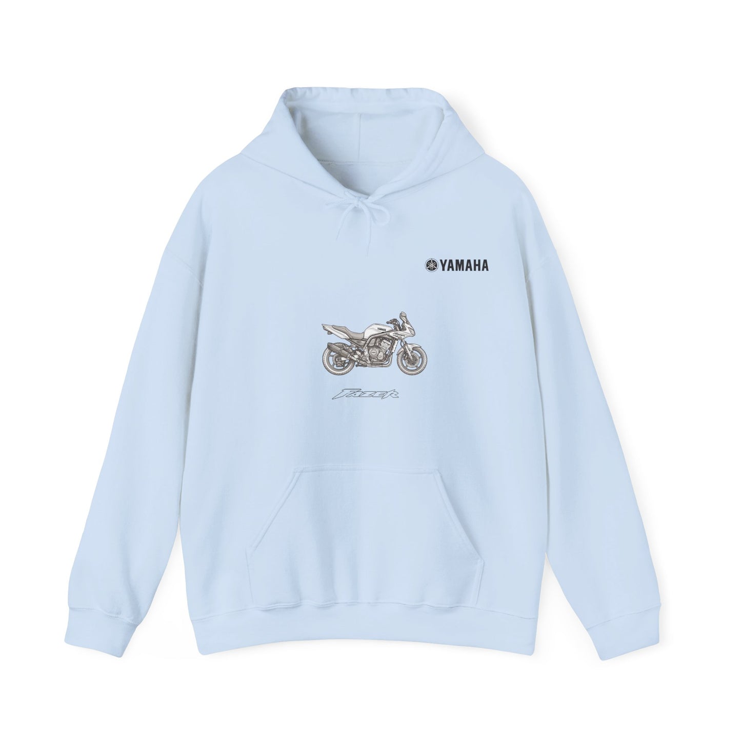 Yamaha Fazer motorcycle hoodie | Bike sketch hoodie | Motorbike pullover