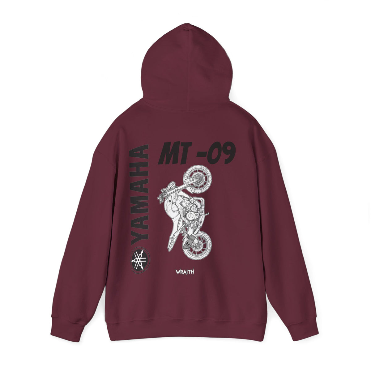 Yamaha MT-09 Motorcycle Hoodie —