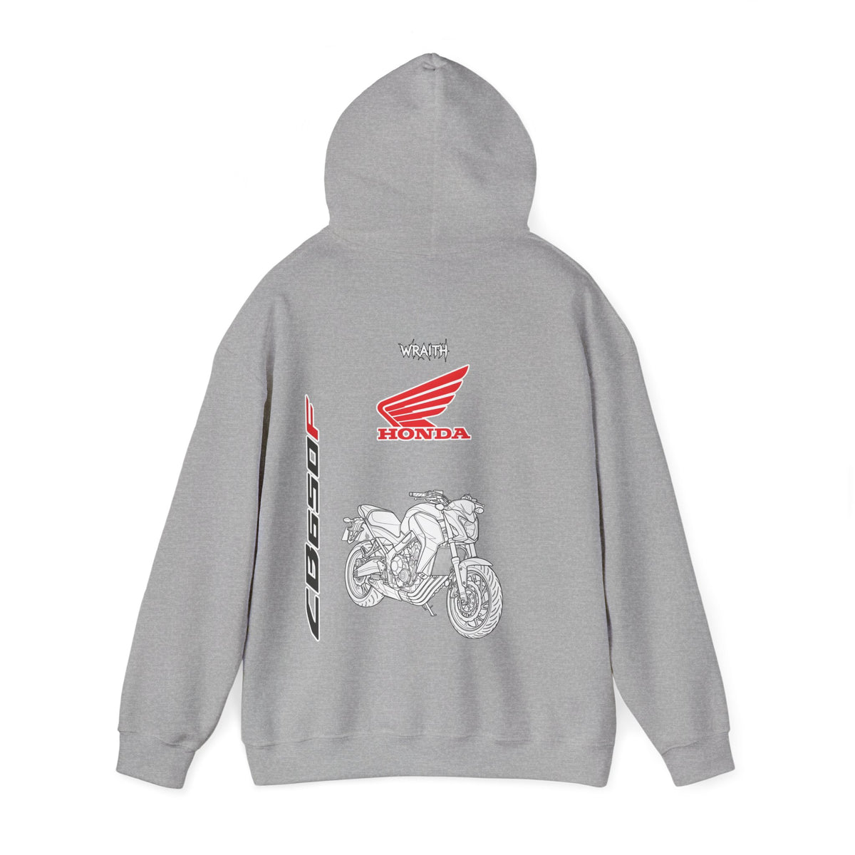 Honda CB650F Motorcycle Hoodie — Retro Bike Graphic Pullover