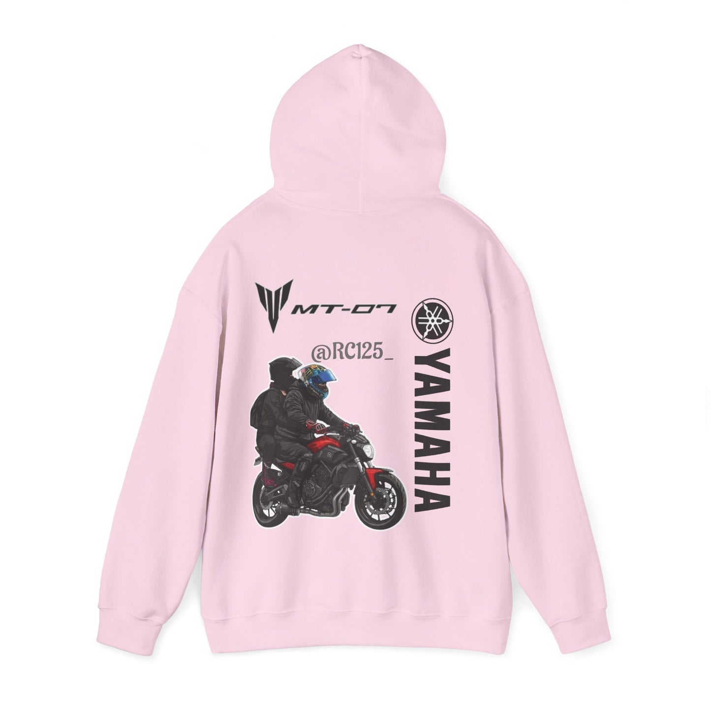 Yamaha MT-07 Rider Hoodie — MT07 RC125 Motorcycle Graphic Sweatshirt