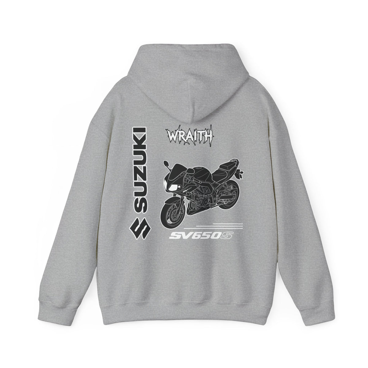 Suzuki Wraith SV650s  Motorcycle Hoodie — Vintage Sportbike Pullover