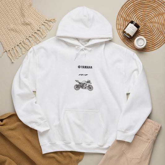 Yamaha R7 sportbike Hoodie | Yamaha logo motorcycle sweatshirt