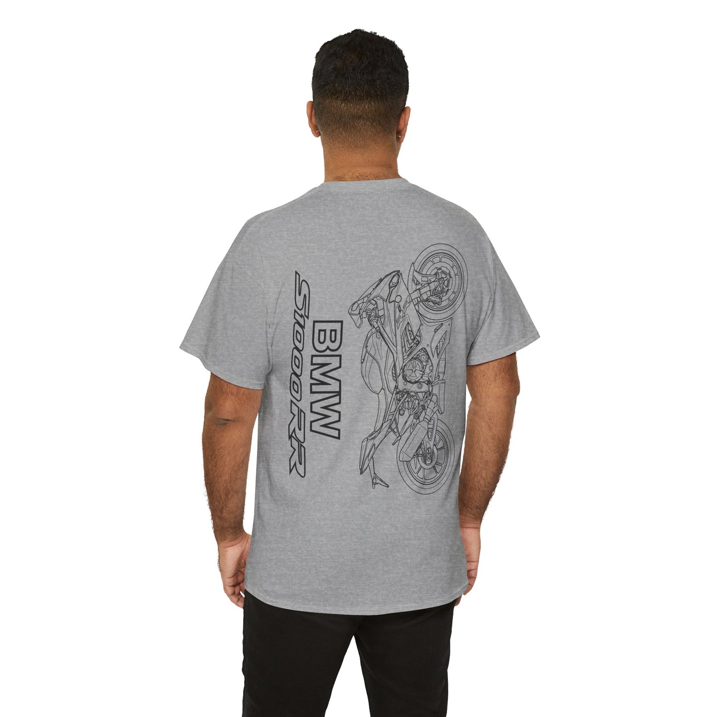 BMW S1000RR Motorcycle Tee | Sportbike Outline Graphic