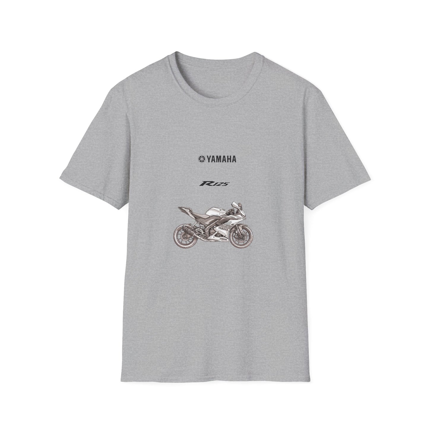 Yamaha R125 Motorcycle T-Shirt | Sportbike Logo Tee