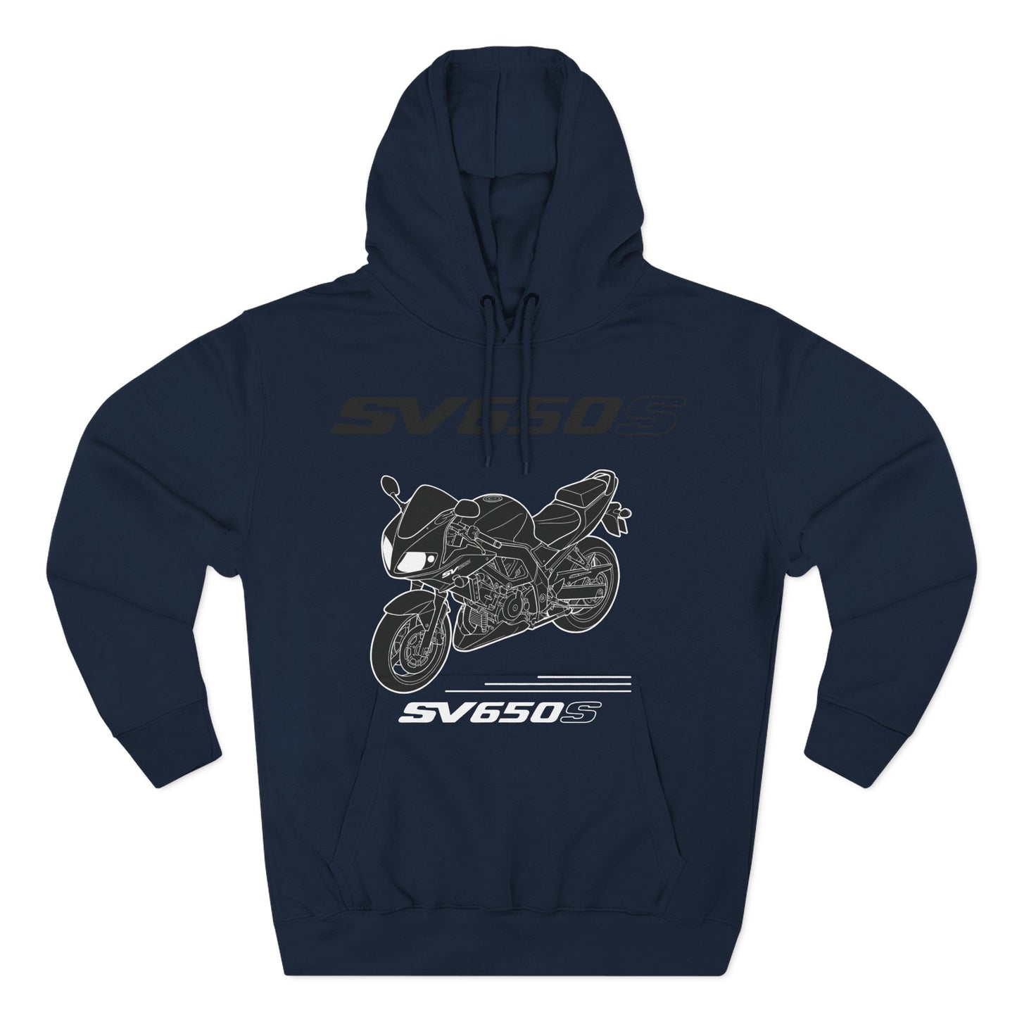 SV650S Motorcycle Hoodie | SV650 sportbike graphic sweatshirt