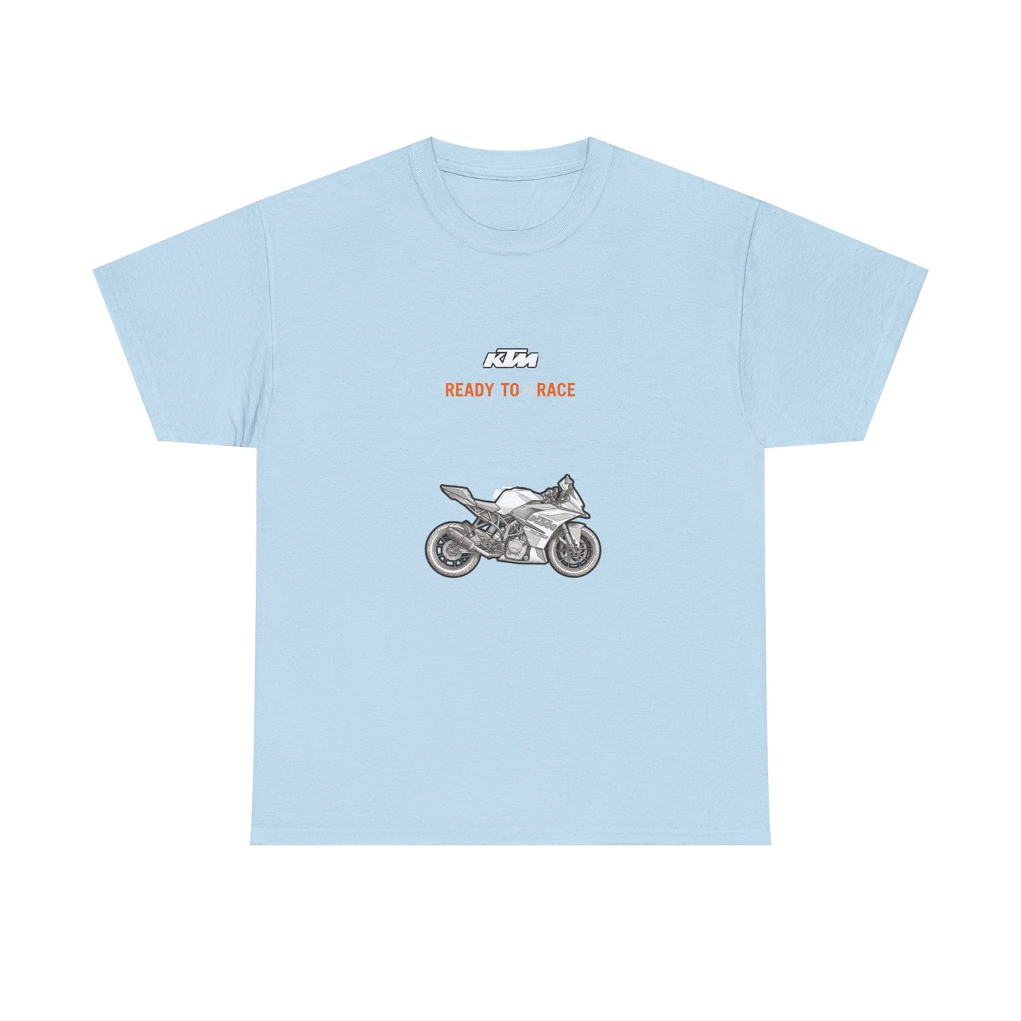 KTM RC125 Ready to Race Motorcycle Tee | Sportbike Illustration