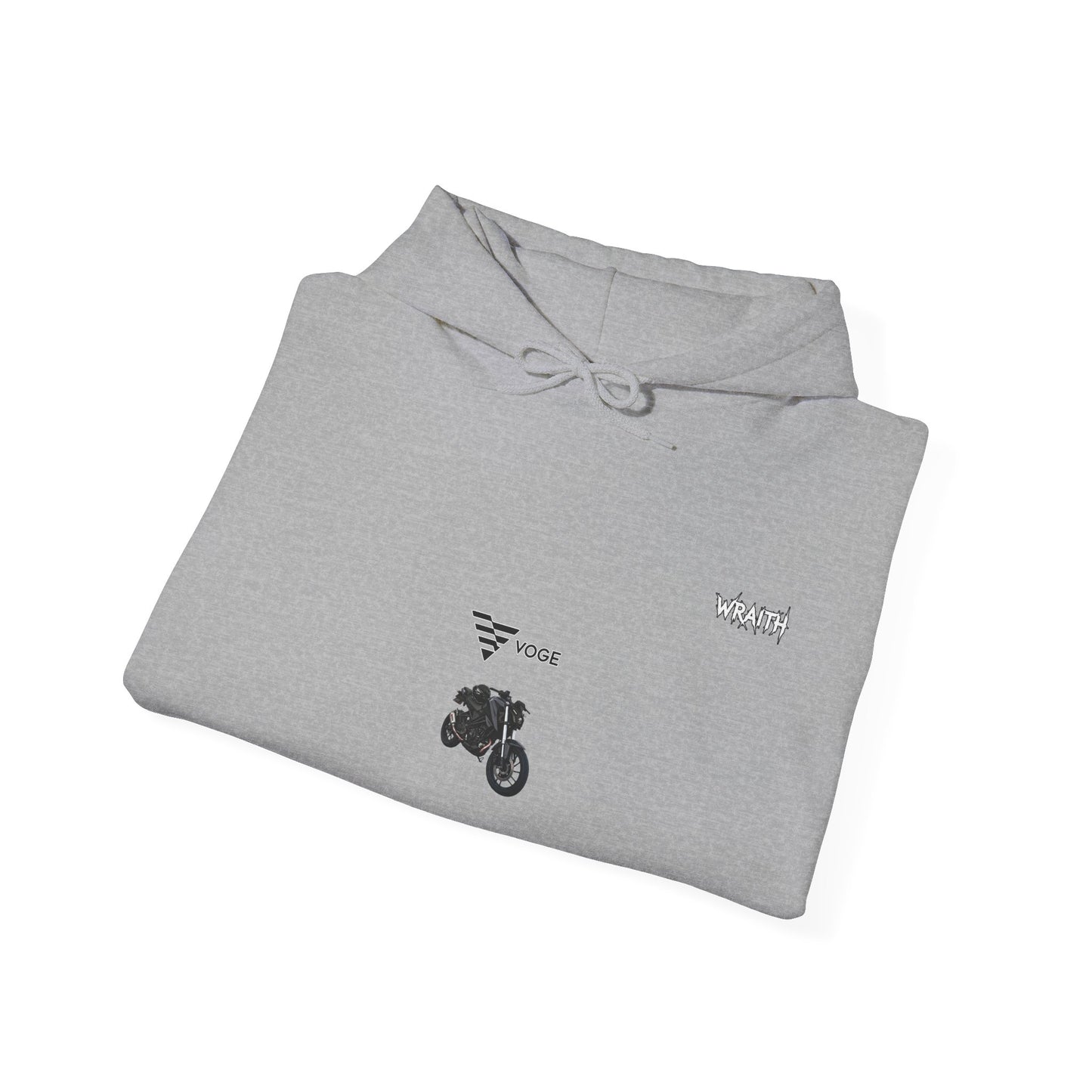 @HR125.710 Custom Hoodie — Vogue Bike Design with Rider Graphic