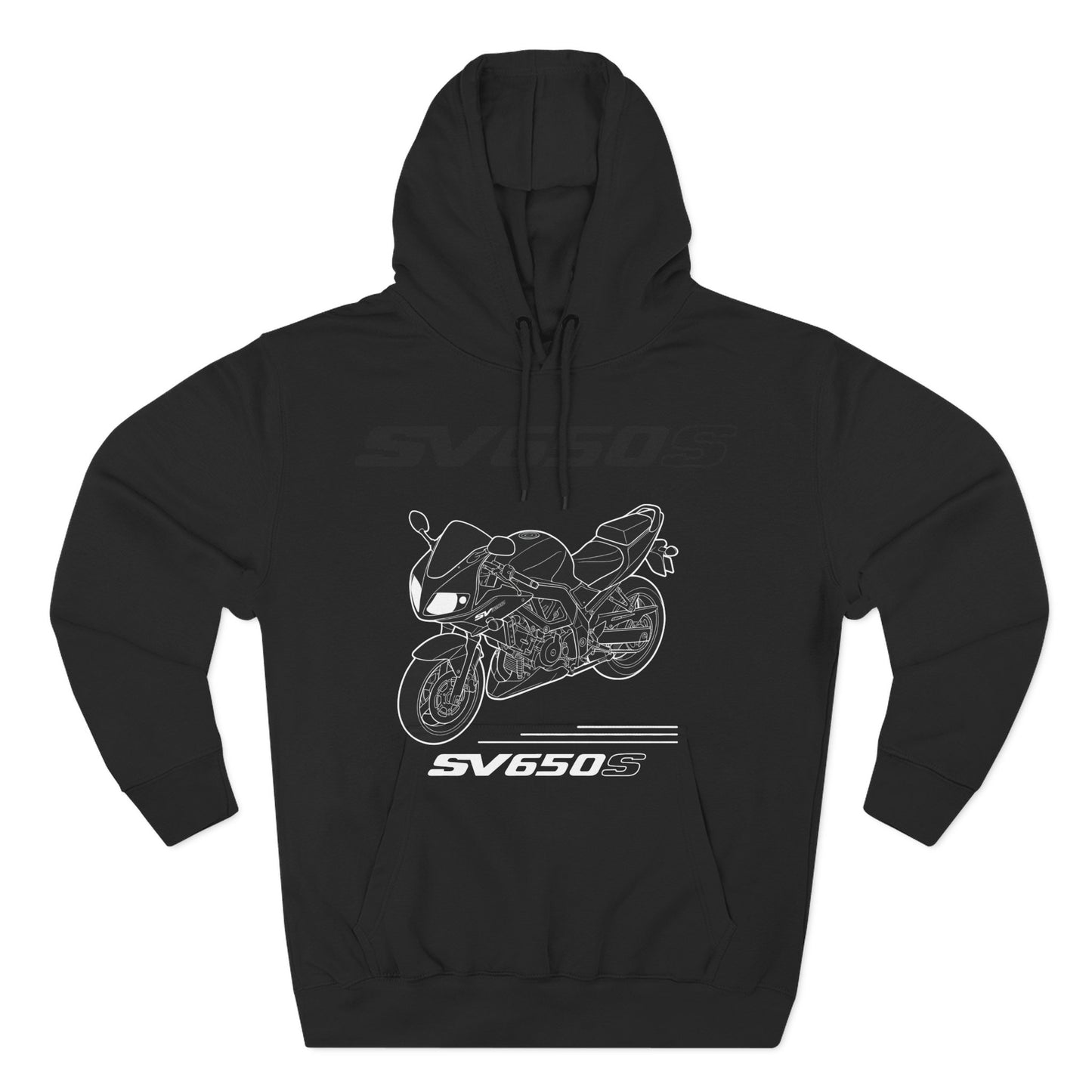 SV650S Motorcycle Hoodie | SV650 sportbike graphic sweatshirt