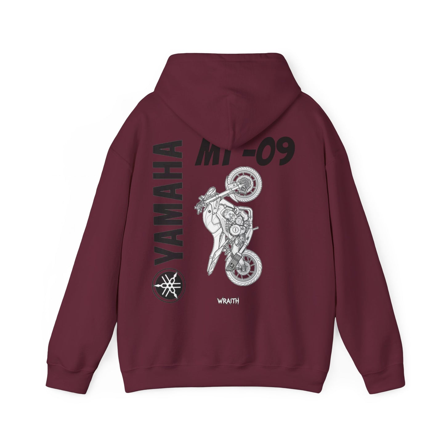 Yamaha MT-09 Motorcycle Hoodie —